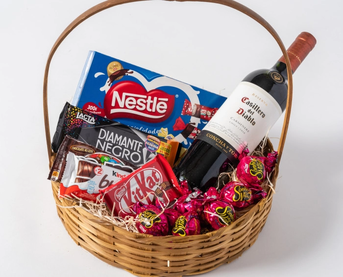Cesta de Chocolate e Tinto - Image 2